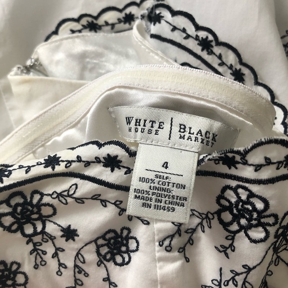 White House Black Market Strapless Dress - Picture 3 of 3